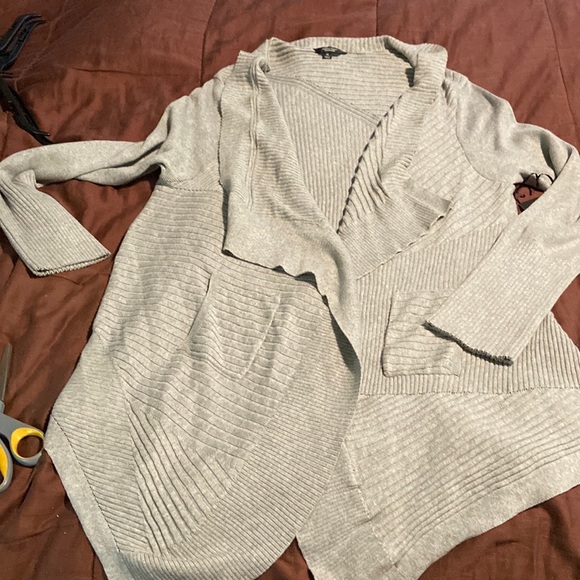 Open Front Cardigan by Simply Vera Vera Wayne. NWT! - Picture 8 of 16